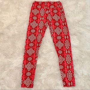 LulaRoe OS Valentine’s Edition Cupid Leggings